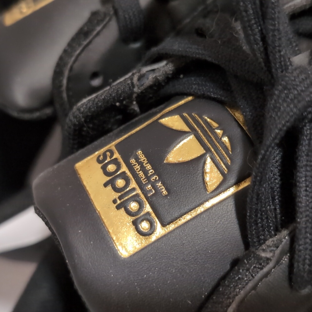Adidas Originals Superstar sneakers in black - Picture 6 of 6